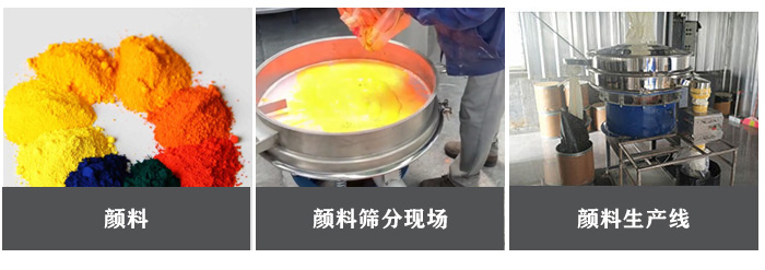 颜料超声波振动筛应用