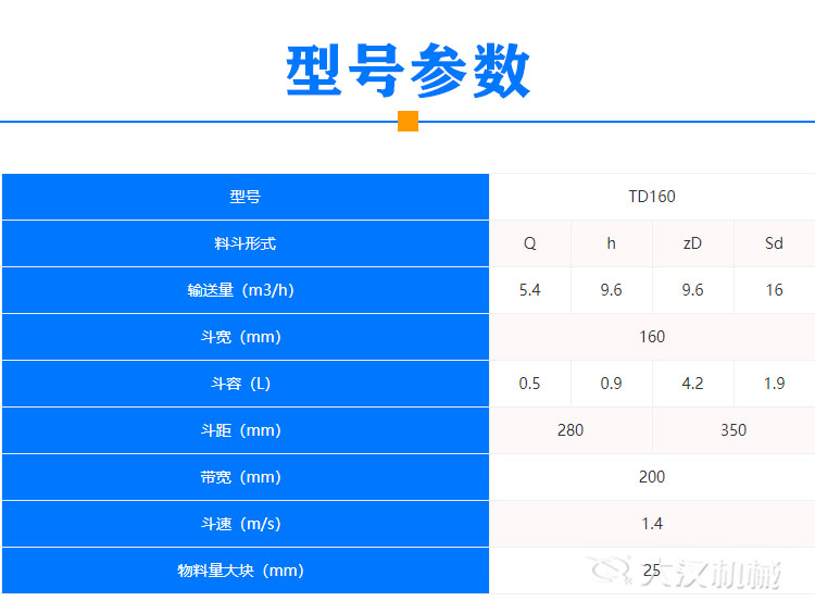 小型斗提机型号参数