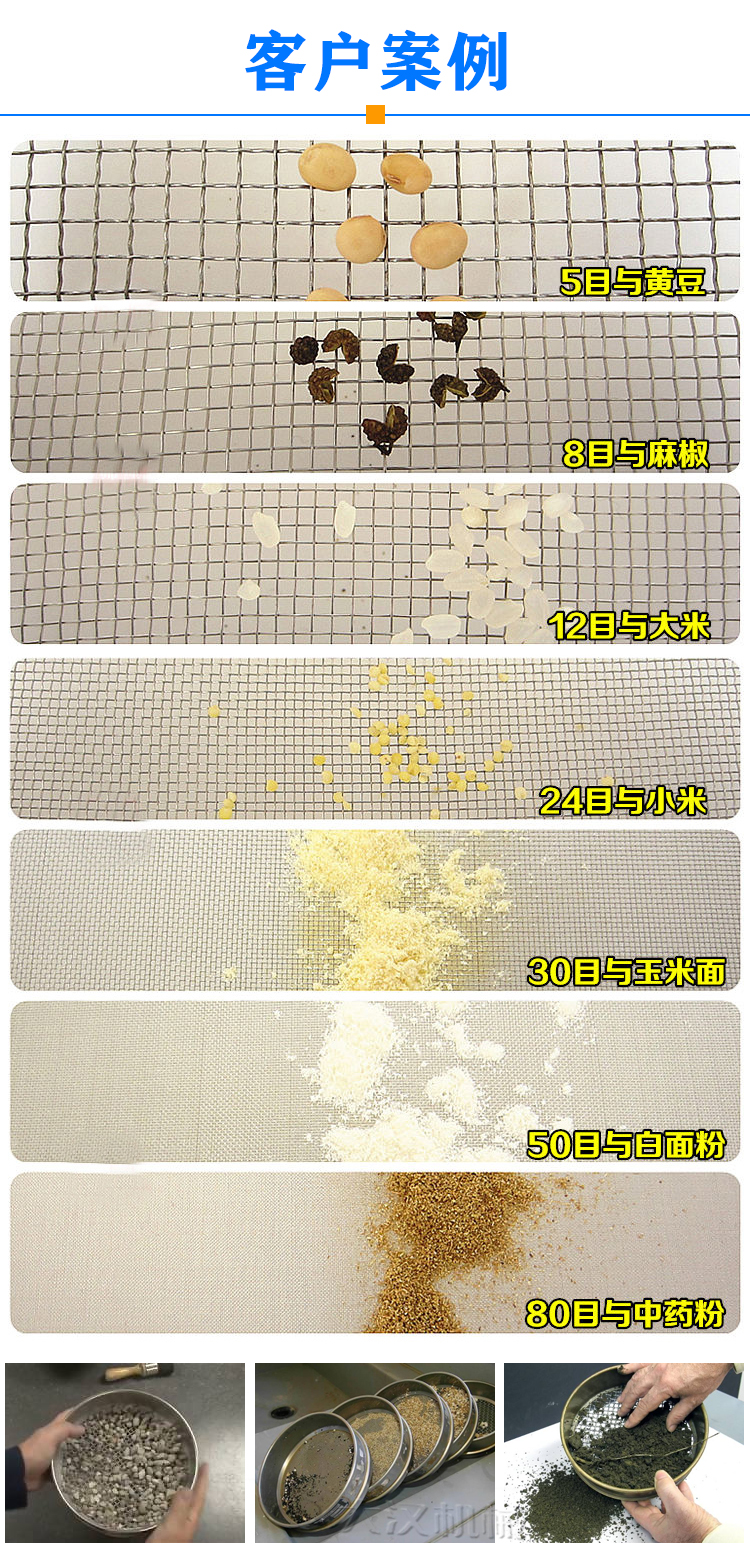300mm试验筛客户案例