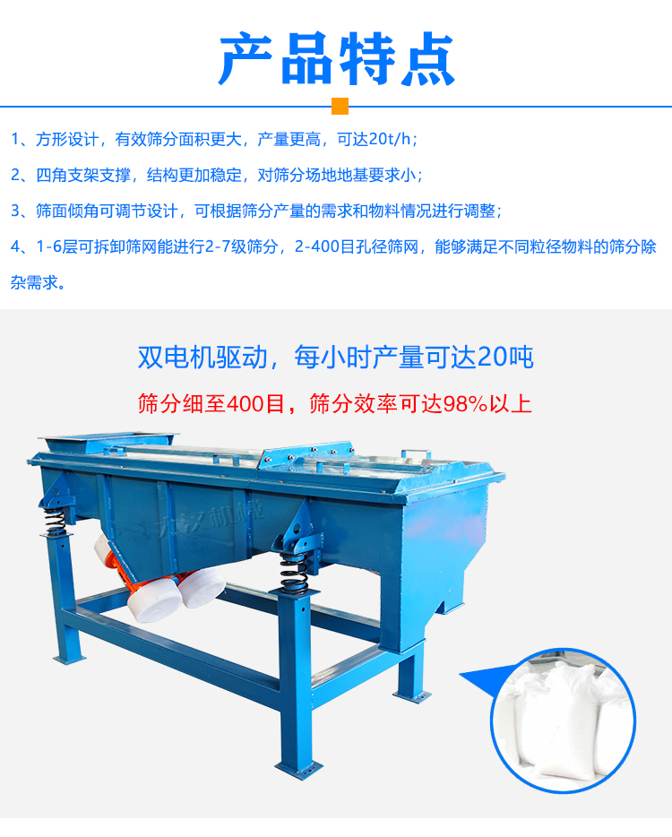 方形振动筛特点