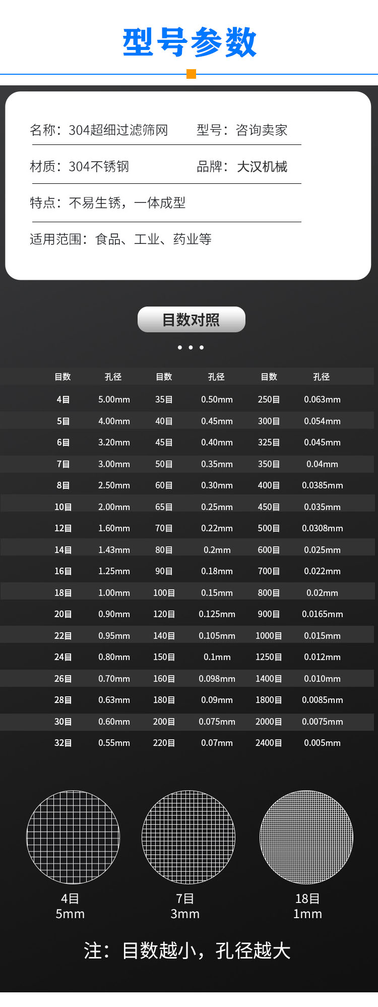 304不锈钢分样筛型号