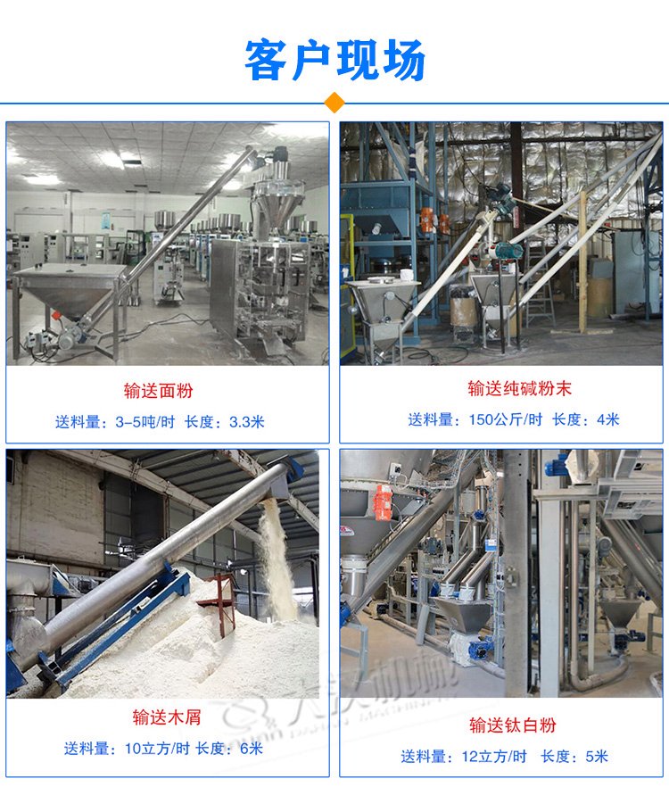 螺旋送料机客户