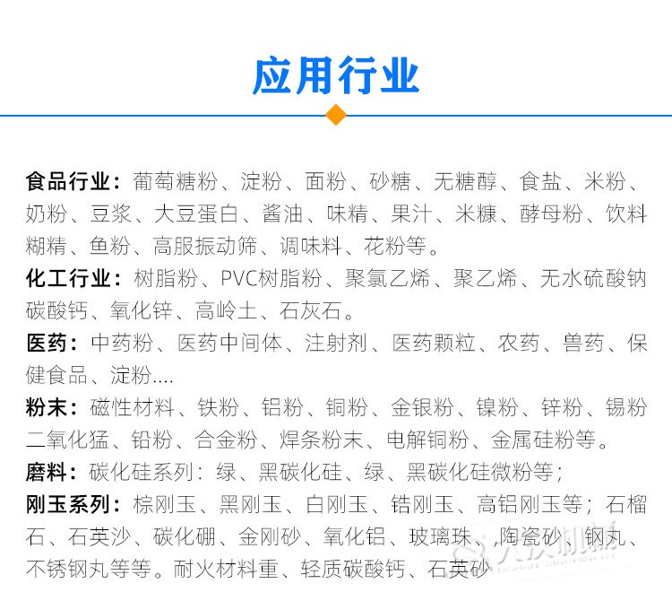气旋筛行业